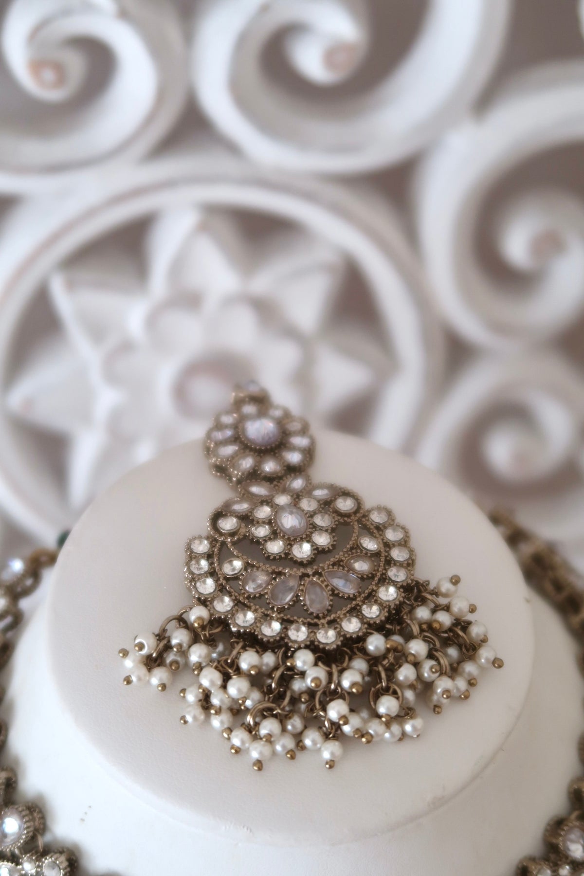Yana Bridal Set (Gold/Clear)