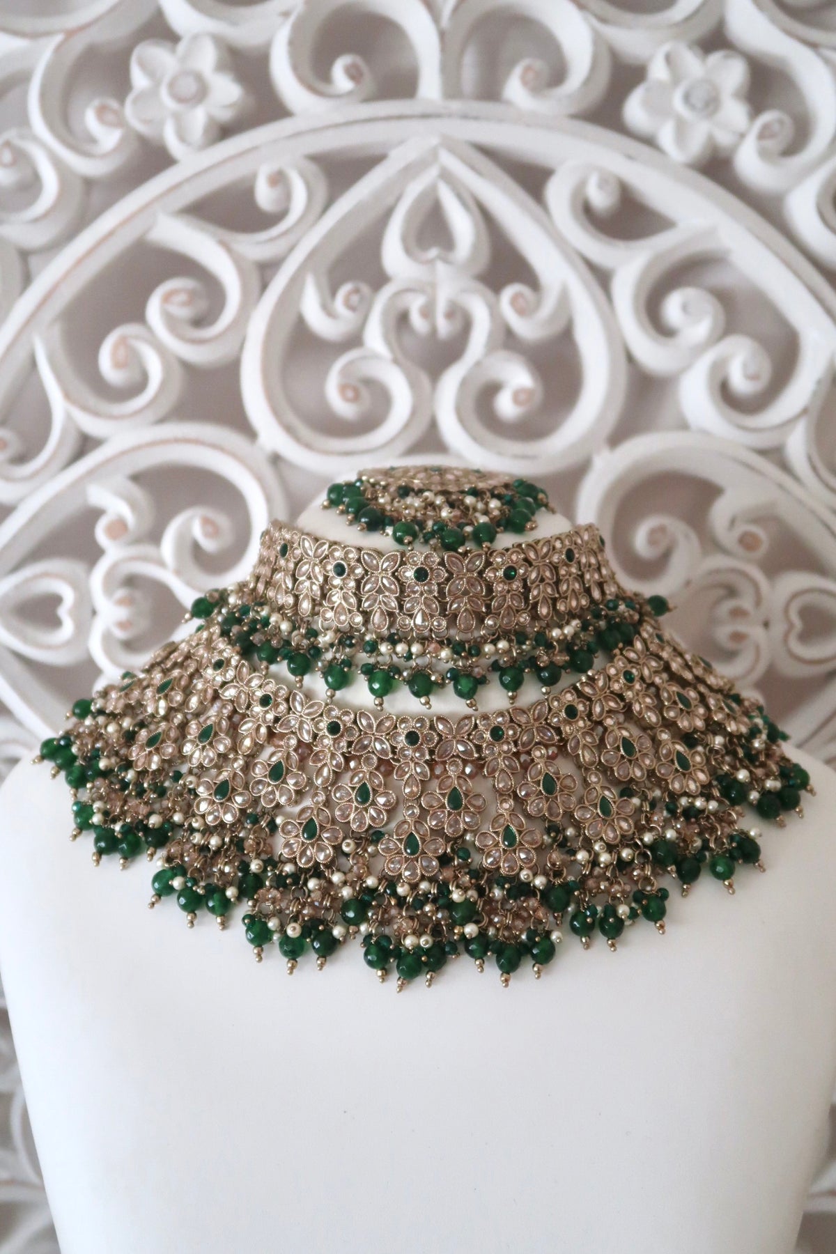 Zivara Bridal Set (Emerald)