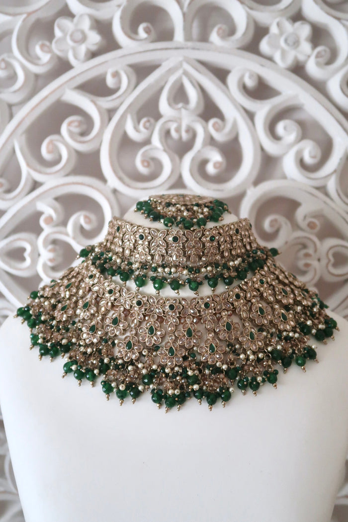 Zivara Bridal Set (Emerald)