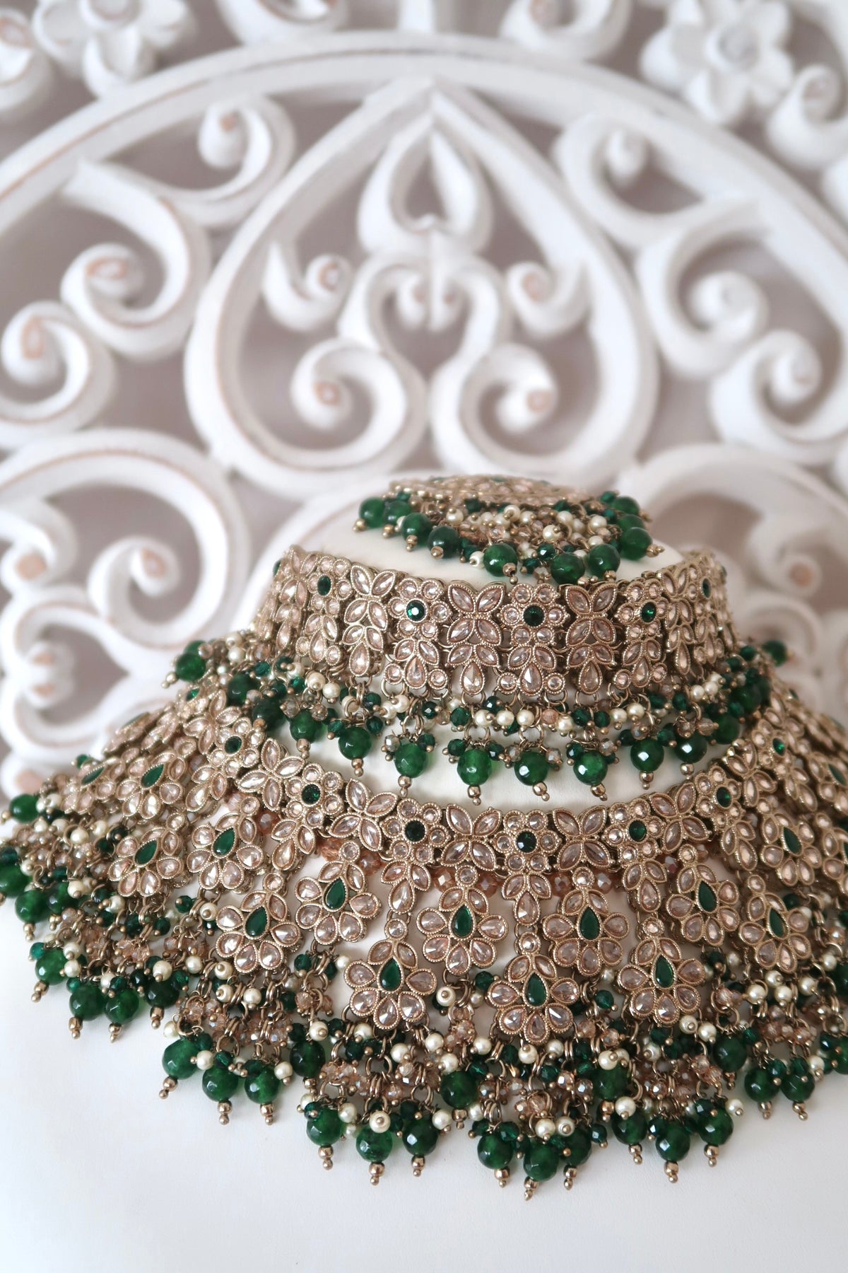 Zivara Bridal Set (Emerald)