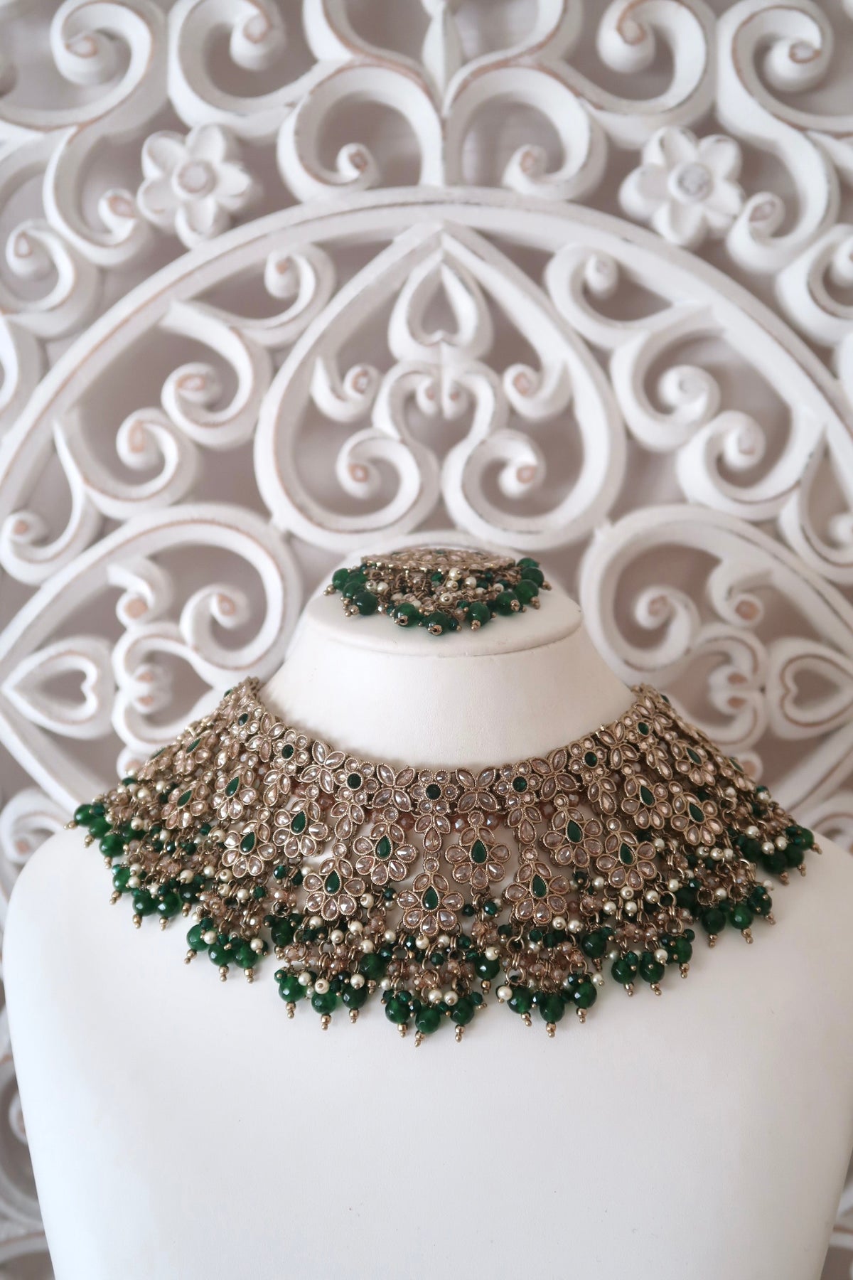 Zivara Bridal Set (Emerald)