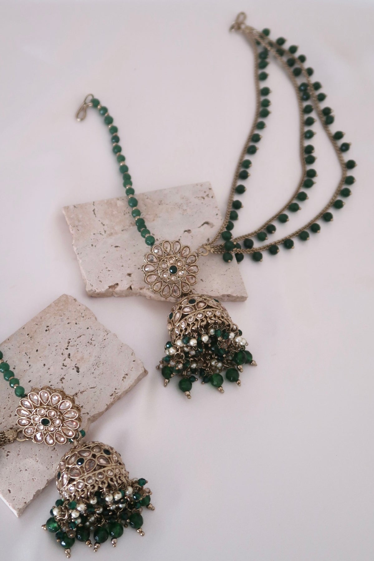 Zivara Bridal Set (Emerald)