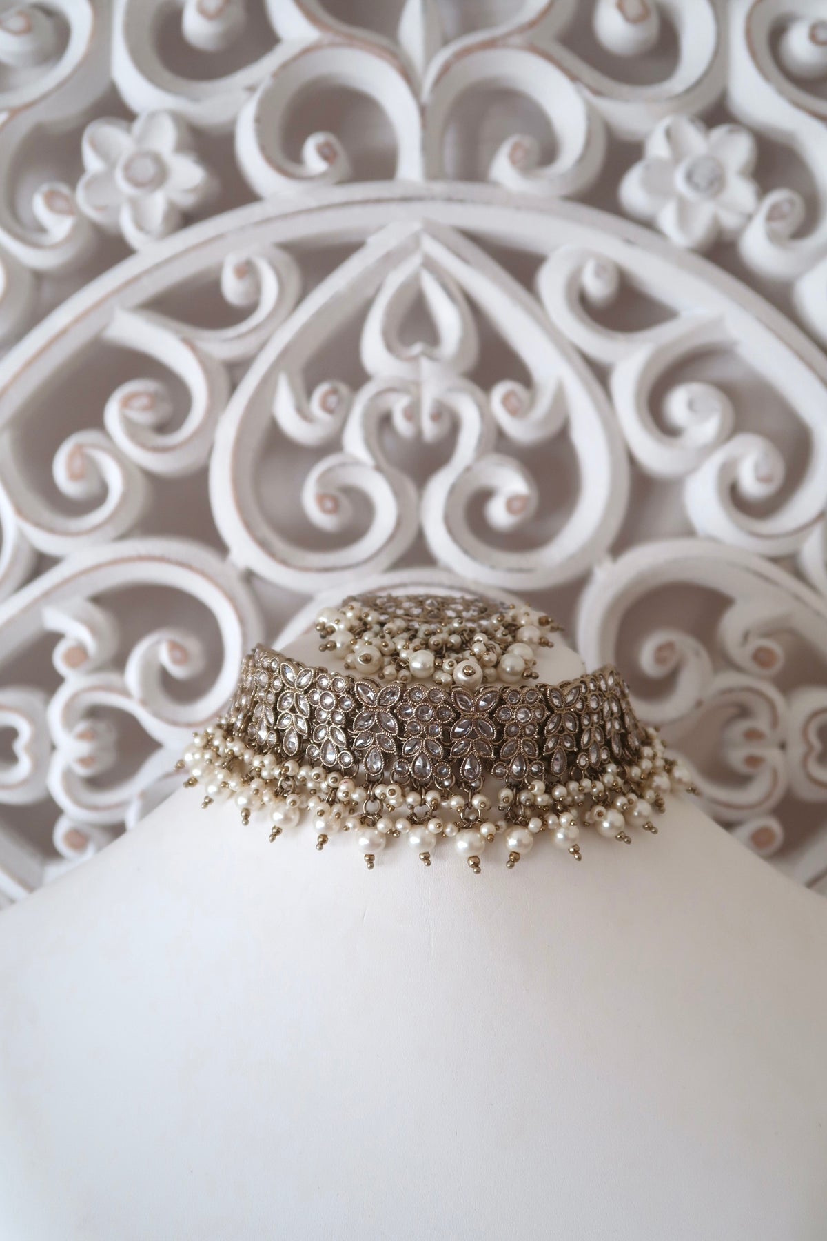 Zivara Bridal Set (Gold/Clear)
