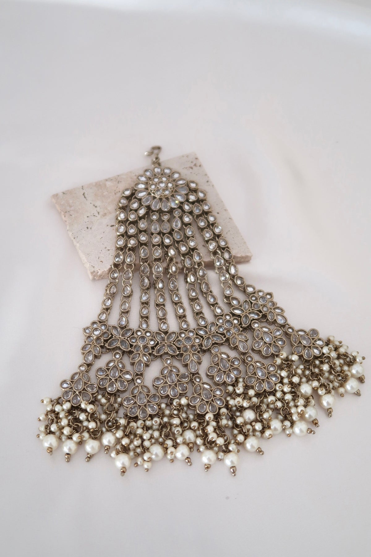 Zivara Bridal Set (Gold/Clear)