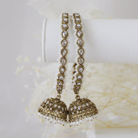 Shaima Bangles (Clear/Gold)