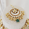 Mirza Kundan Bridal Set (Emerald)