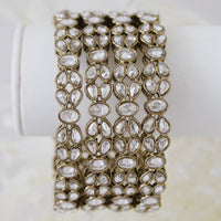 Sahi Bangles (Clear/Gold)