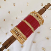 Traditional Bridal American Diamond Choora