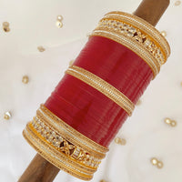 Traditional Bridal American Diamond Choora